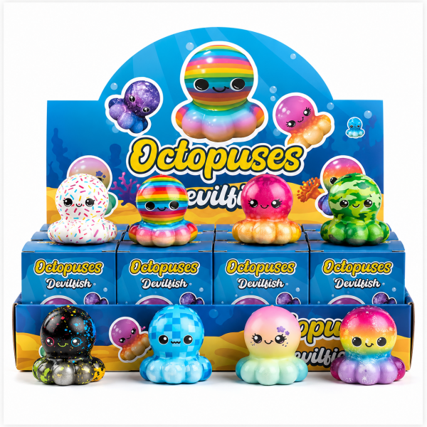 Octopuses Blind Box (4cm)