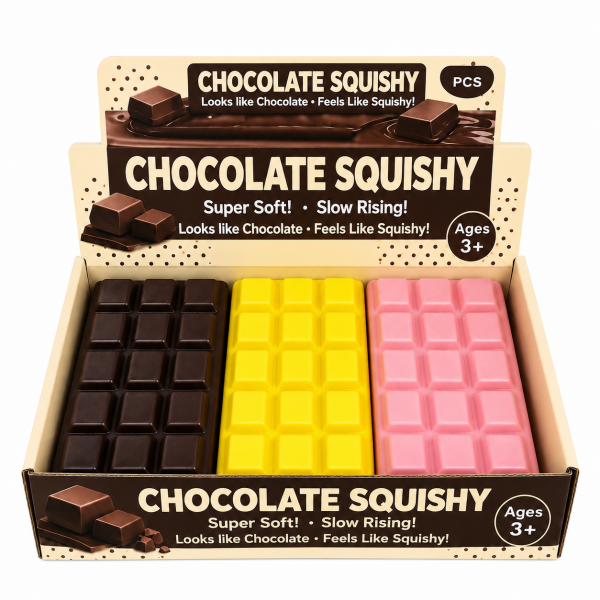 Chocolate Squishy Bar (15.5cm)