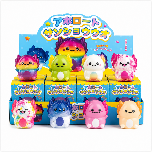Kawaii Axolotl Blind Box (4cm)